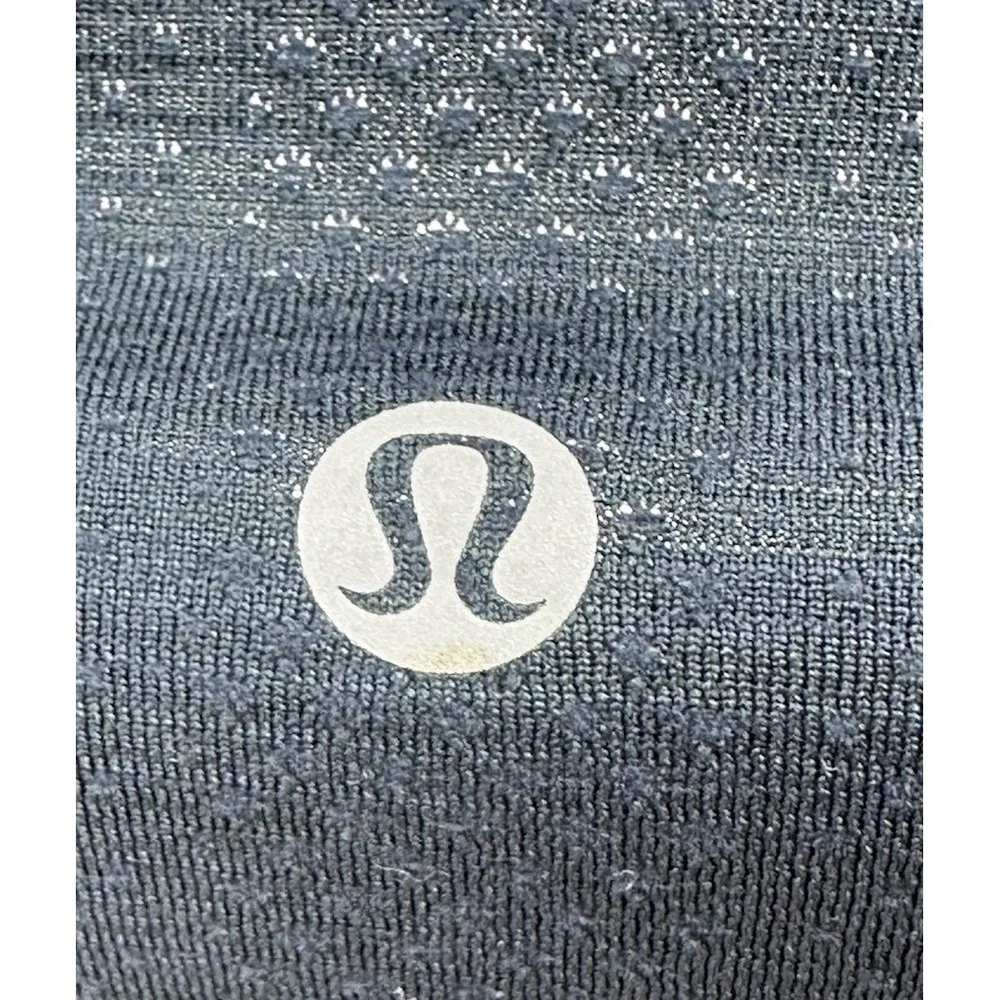 Lululemon True Navy Blue Swiftly Tech Long Sleeve Athletic Top Women's Size 0